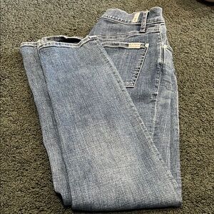 7 For All Mankind Blue Straight Jeans Men’s